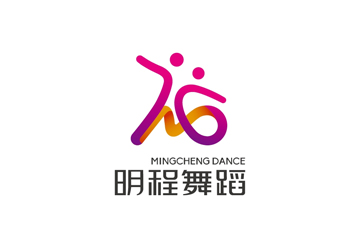 保定明程舞蹈學(xué)校logo設(shè)計(jì)欣賞